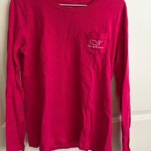 Vineyard Vines Pink Long Sleeve Shirt